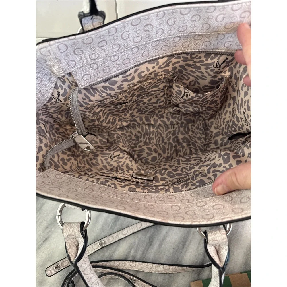 Guess Monogram Print Purse/bag‎
